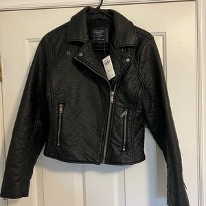 Abercrombie Faux Leather Jacket